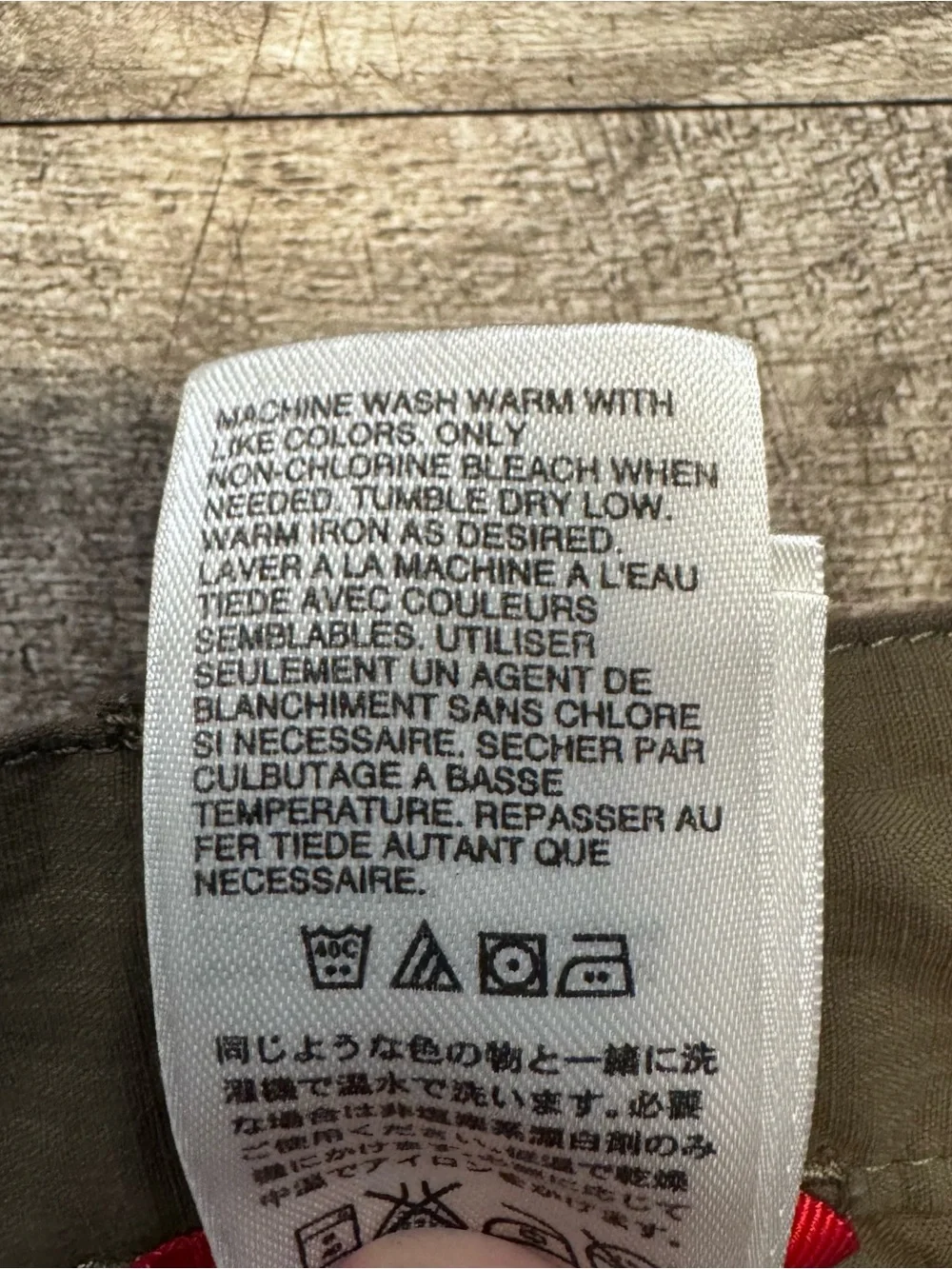 The North Face Cargo Shorts Olive Green Ripstop Hiking Stow Pocket Mens XXL